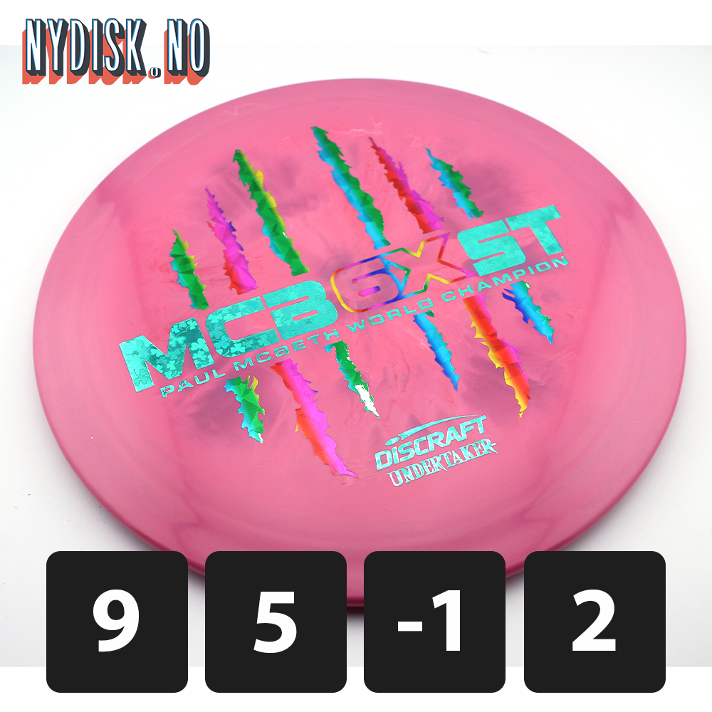 Discraft ESP Undertaker - Paul McBeth 6X Claw