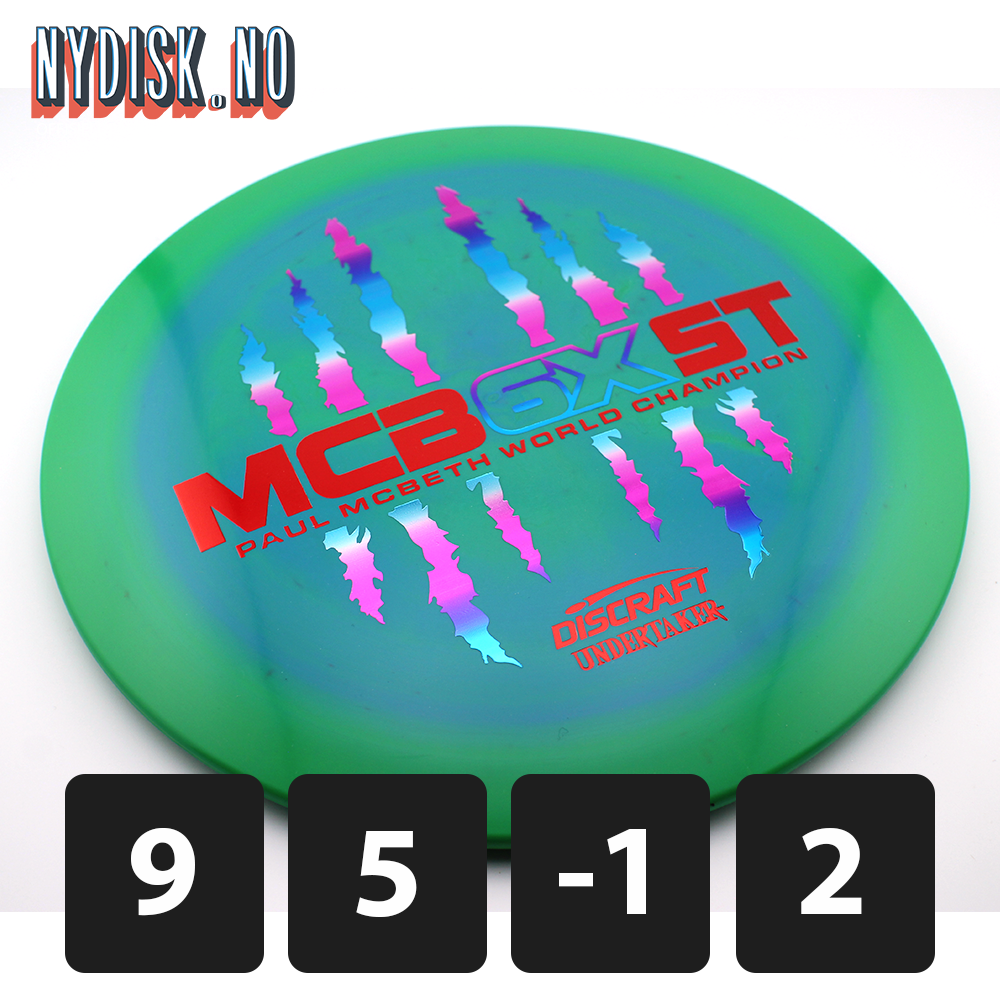 Discraft ESP Undertaker - Paul McBeth 6X Claw
