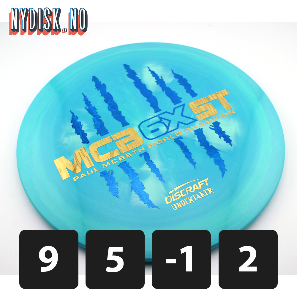 Discraft ESP Undertaker - Paul McBeth 6X Claw