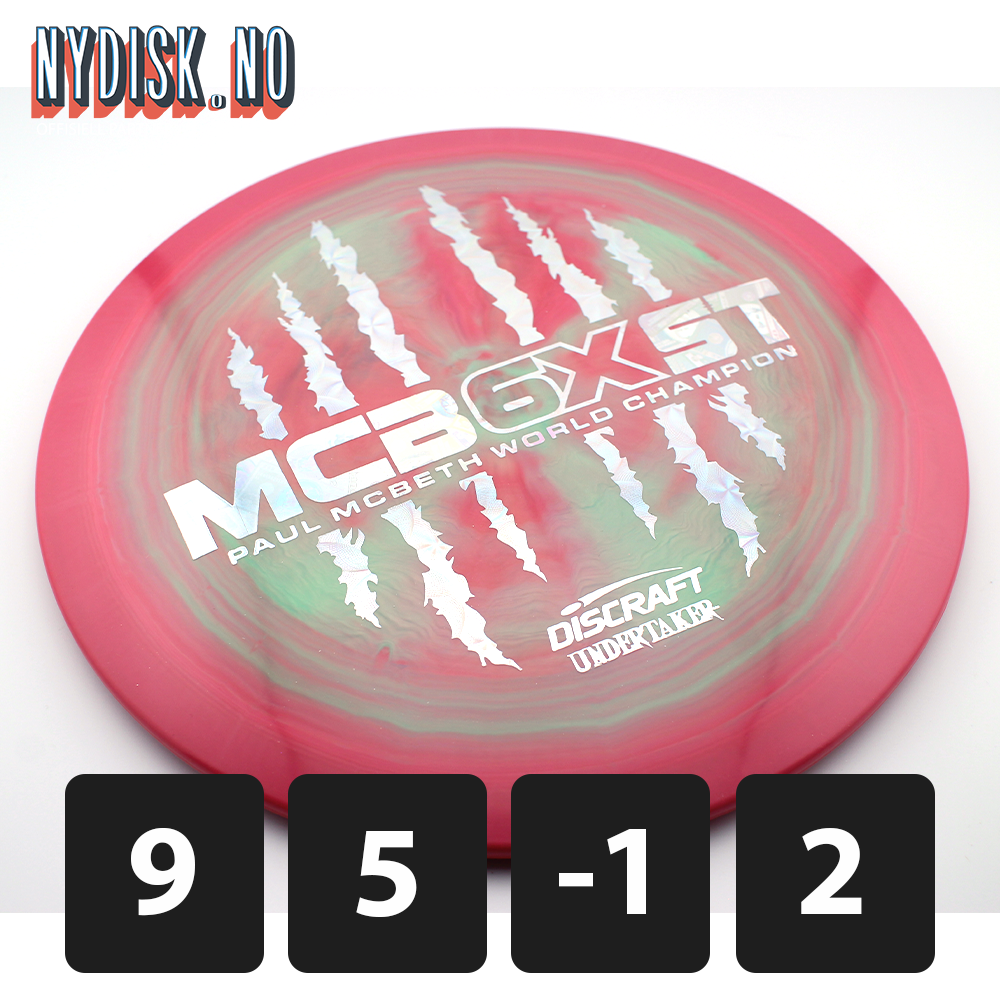 Discraft ESP Undertaker - Paul McBeth 6X Claw