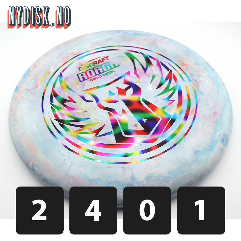 Discraft Bro-D Swirl Hard Roach