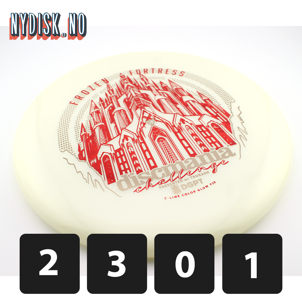 Discmania C-Line Glow P2x - Triple Stamp