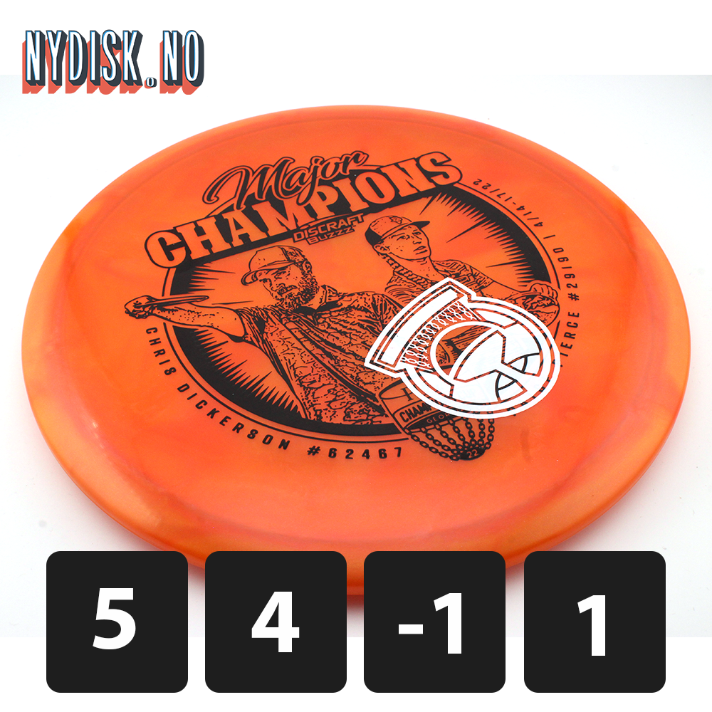 Discraft Z Swirl Champions Cup Buzzz - Overstamped Ledgestone