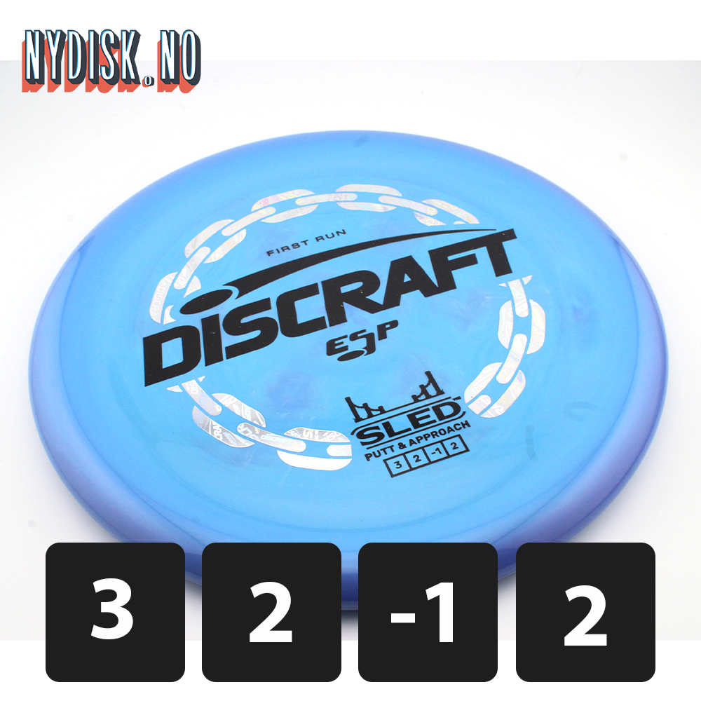 Discraft ESP Sled - First Run