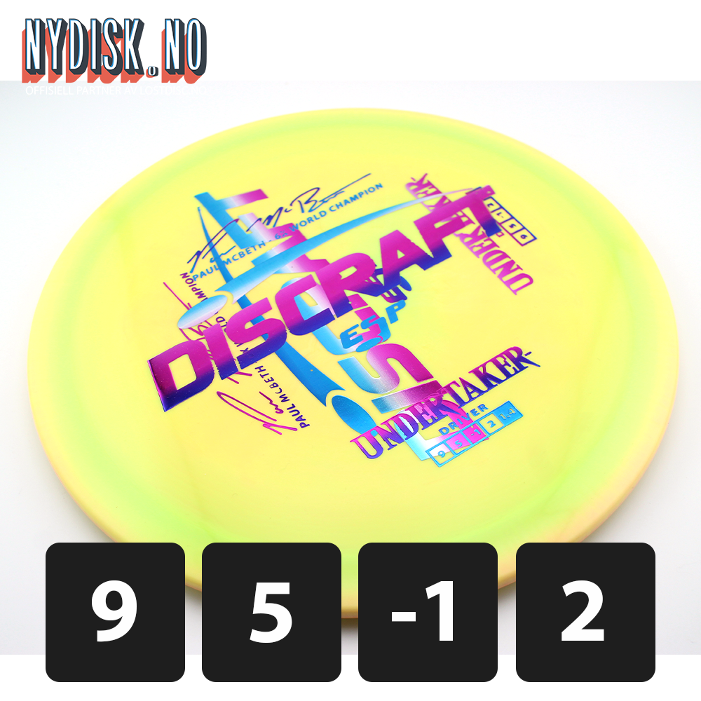 Discraft Misprint ESP Undertaker