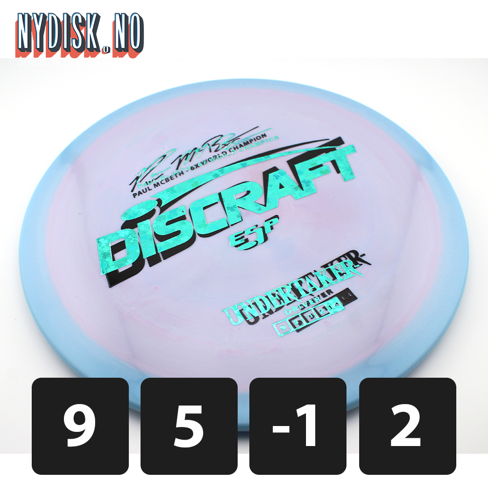 Discraft Misprint ESP Undertaker