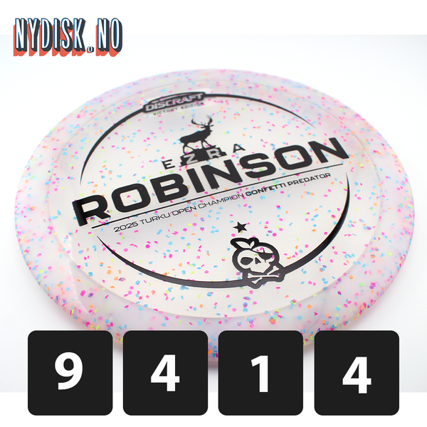 Discraft Ezra Robinson Confetti Predator 2025