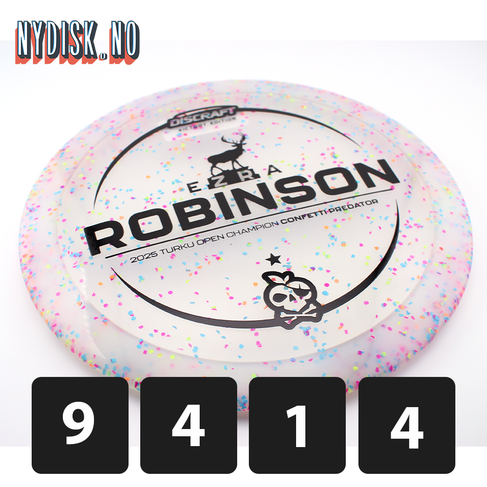 Discraft Ezra Robinson Confetti Predator 2025