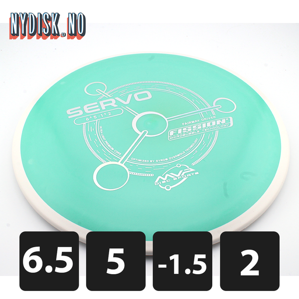 MVP Fission Servo - White Rim