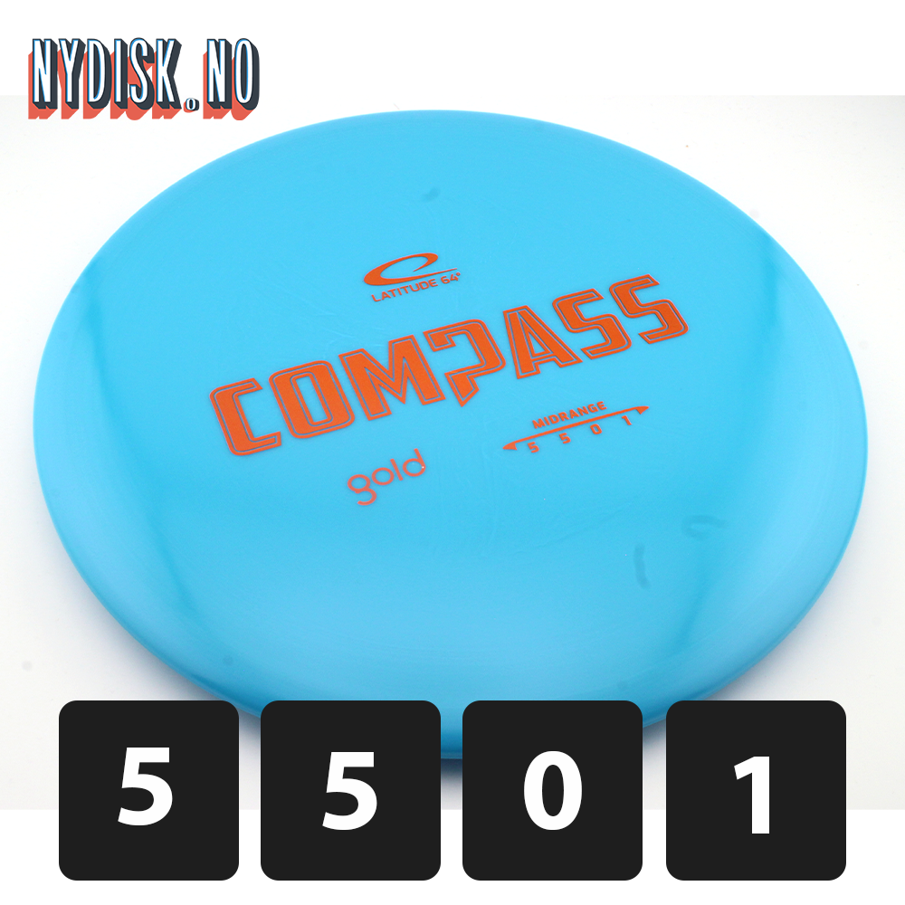 Latitude64 Gold Compass
