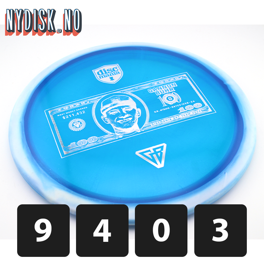 Discmania Horizon Metal Flake C-Line FD3 Money Record - Gannon Buhr