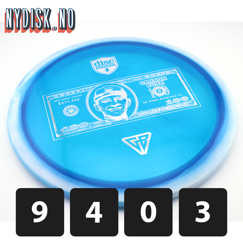 Discmania Horizon Metal Flake C-Line FD3 Money Record - Gannon Buhr