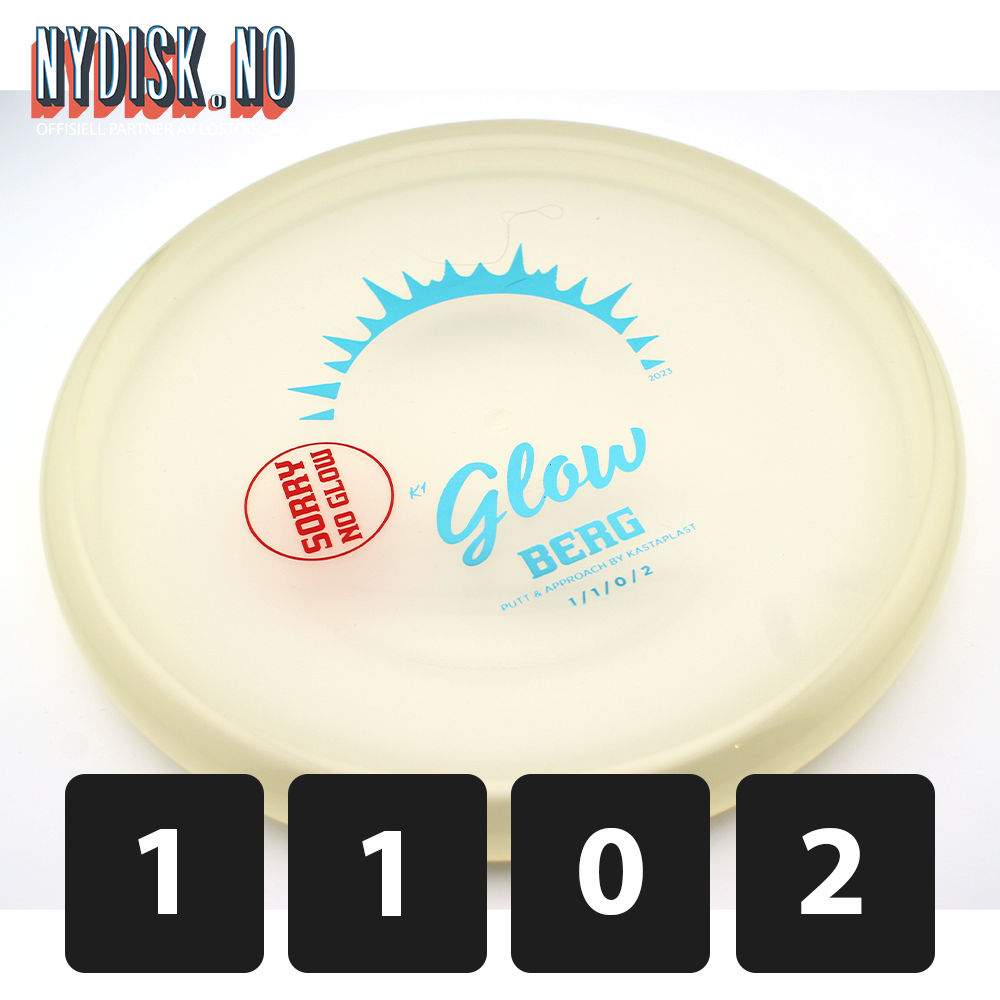 Kastaplast K1 Glow Berg - Sorry No Glow