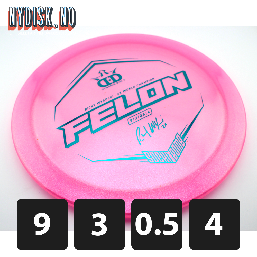 Dynamic Discs Lucid-Ice Glimmer Felon - Sockibomb