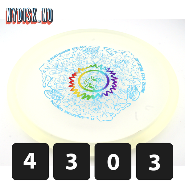 Discraft CryZtal FLX Northwood Zone - Overstamped Ledgestone