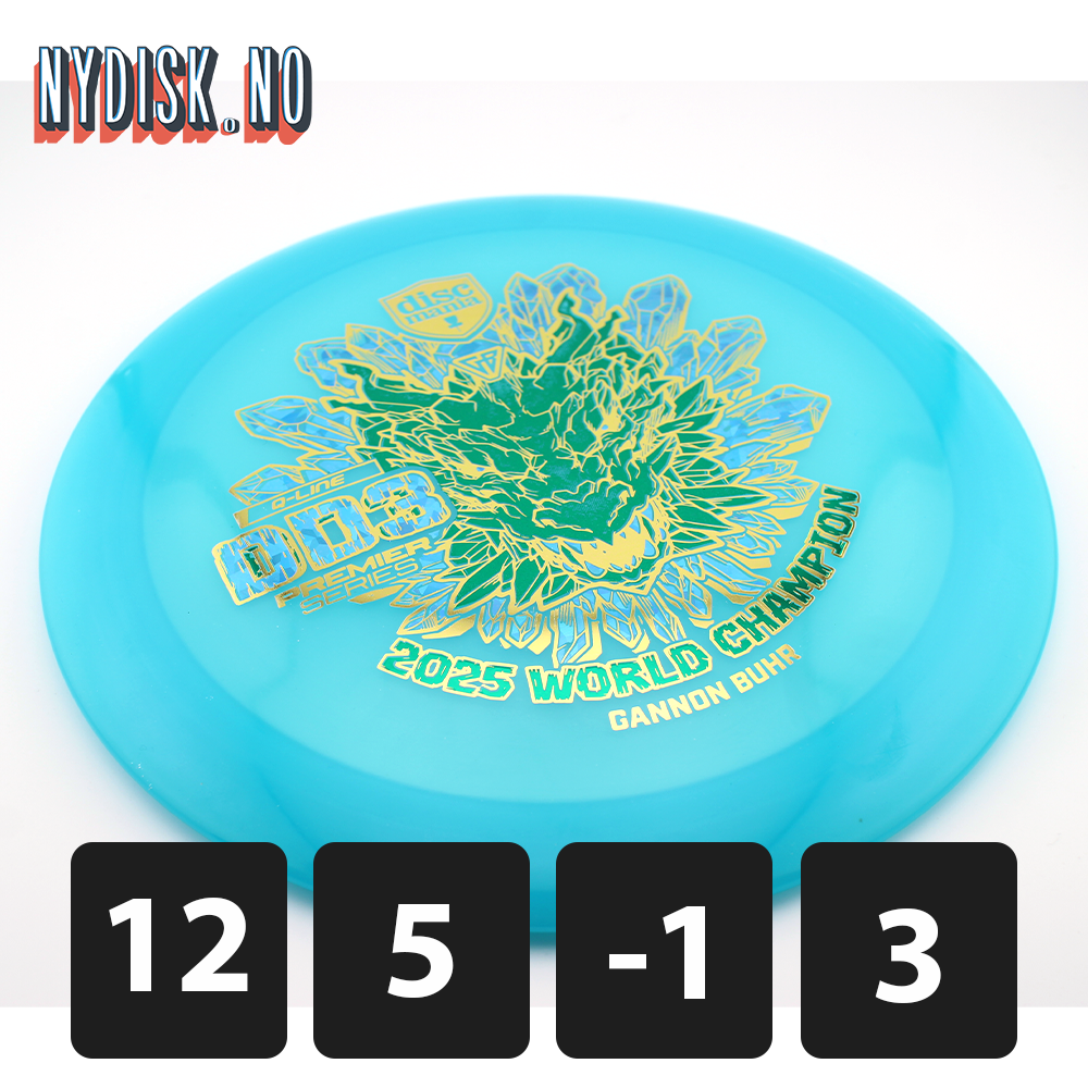 Discmania Q-Line Premier DD3 - Gannon Buhr 2025 World Champion