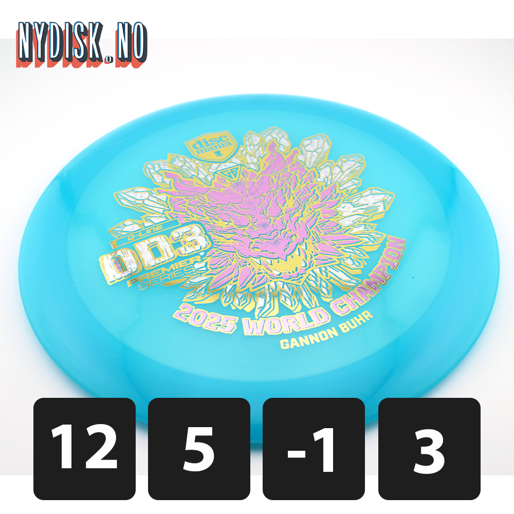 Discmania Q-Line Premier DD3 - Gannon Buhr 2025 World Champion