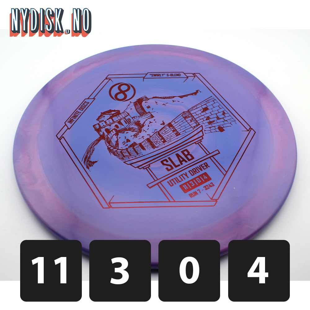 Infinite Discs Swirly S-Blend Slab