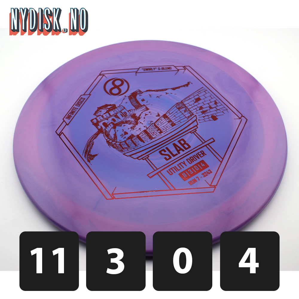 Infinite Discs Swirly S-Blend Slab