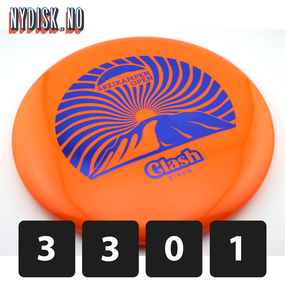 Clash Discs Steady Popcorn - Skeikampen Open