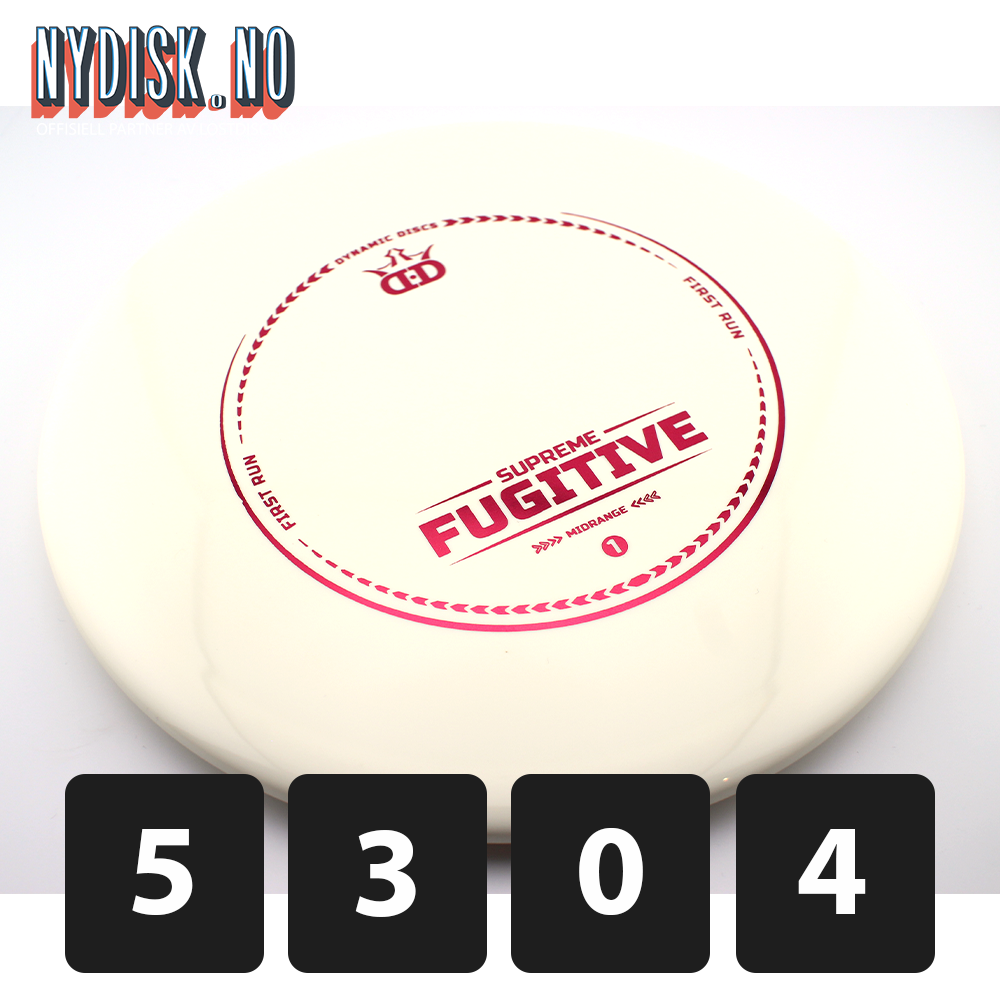 Dynamic Discs Supreme Fugitive - First Run