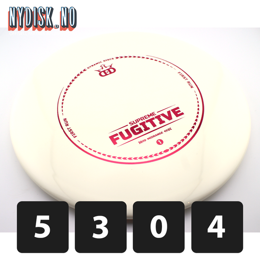 Dynamic Discs Supreme Fugitive - First Run