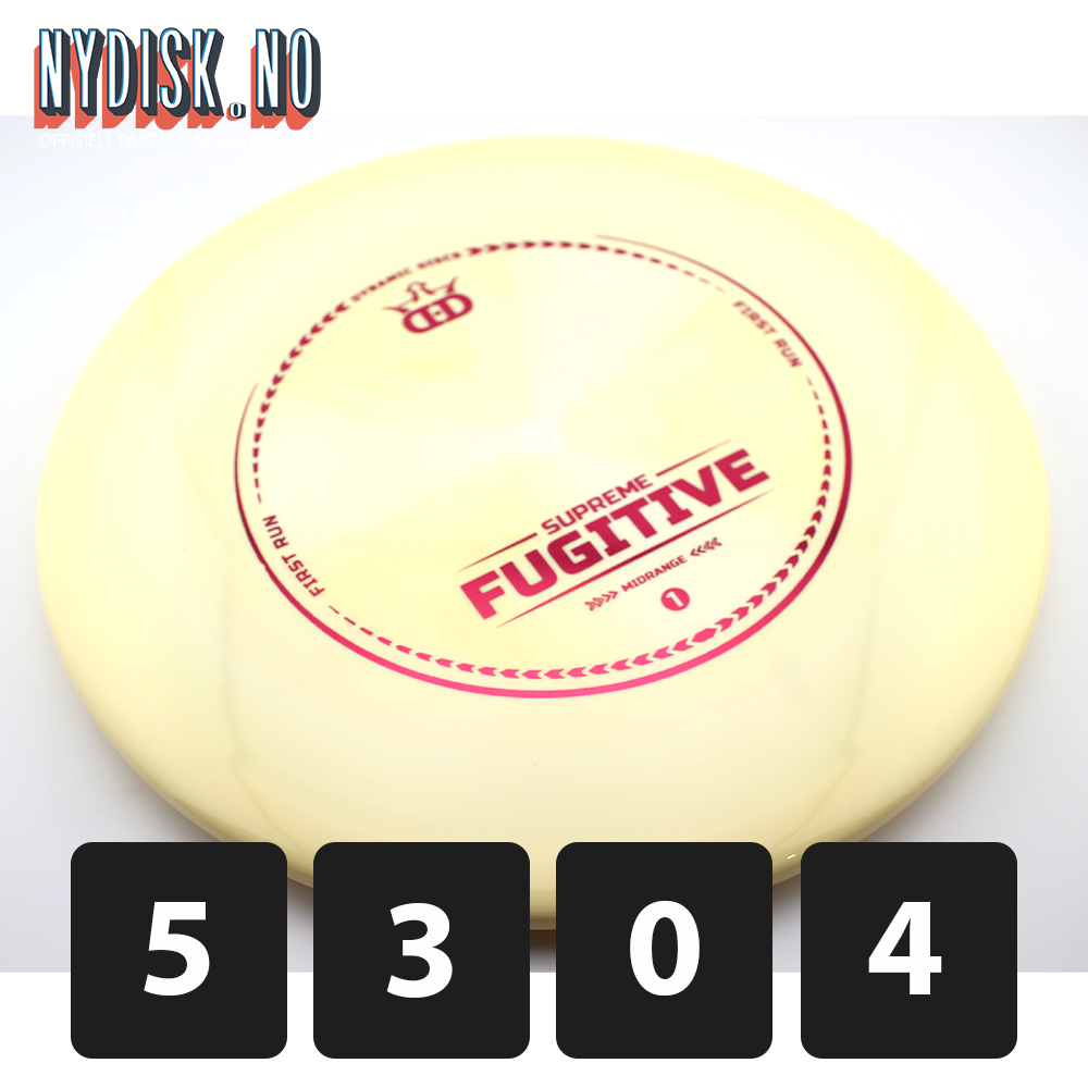 Dynamic Discs Supreme Fugitive - First Run