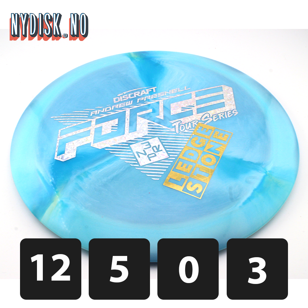 Discraft ESP Swirl 2022 Tour Series Force - Overstamped Ledgestone