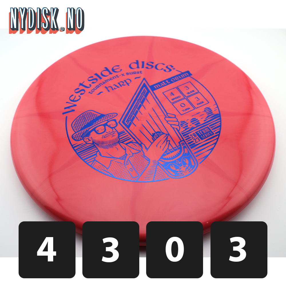 Westside Discs Tournament-X Burst Harp - Matt Orum