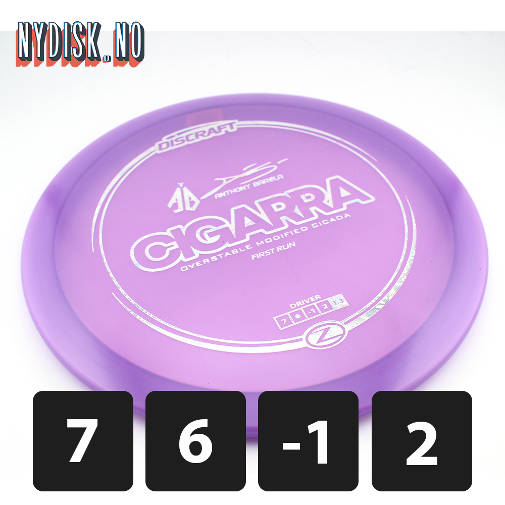 Discraft Z Line Cigarra Anthony Barela - First Run