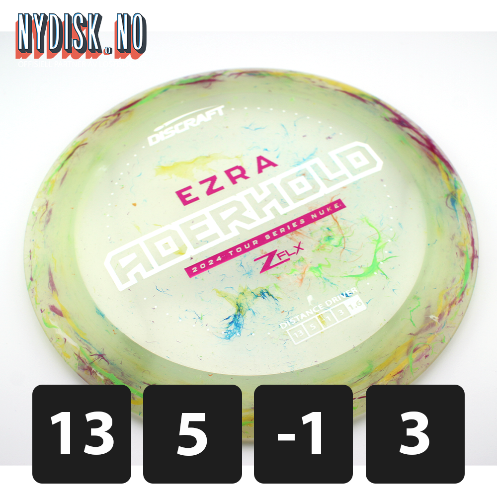 Discraft Jawbreaker Z FLX Nuke - Ezra Aderhold 2024