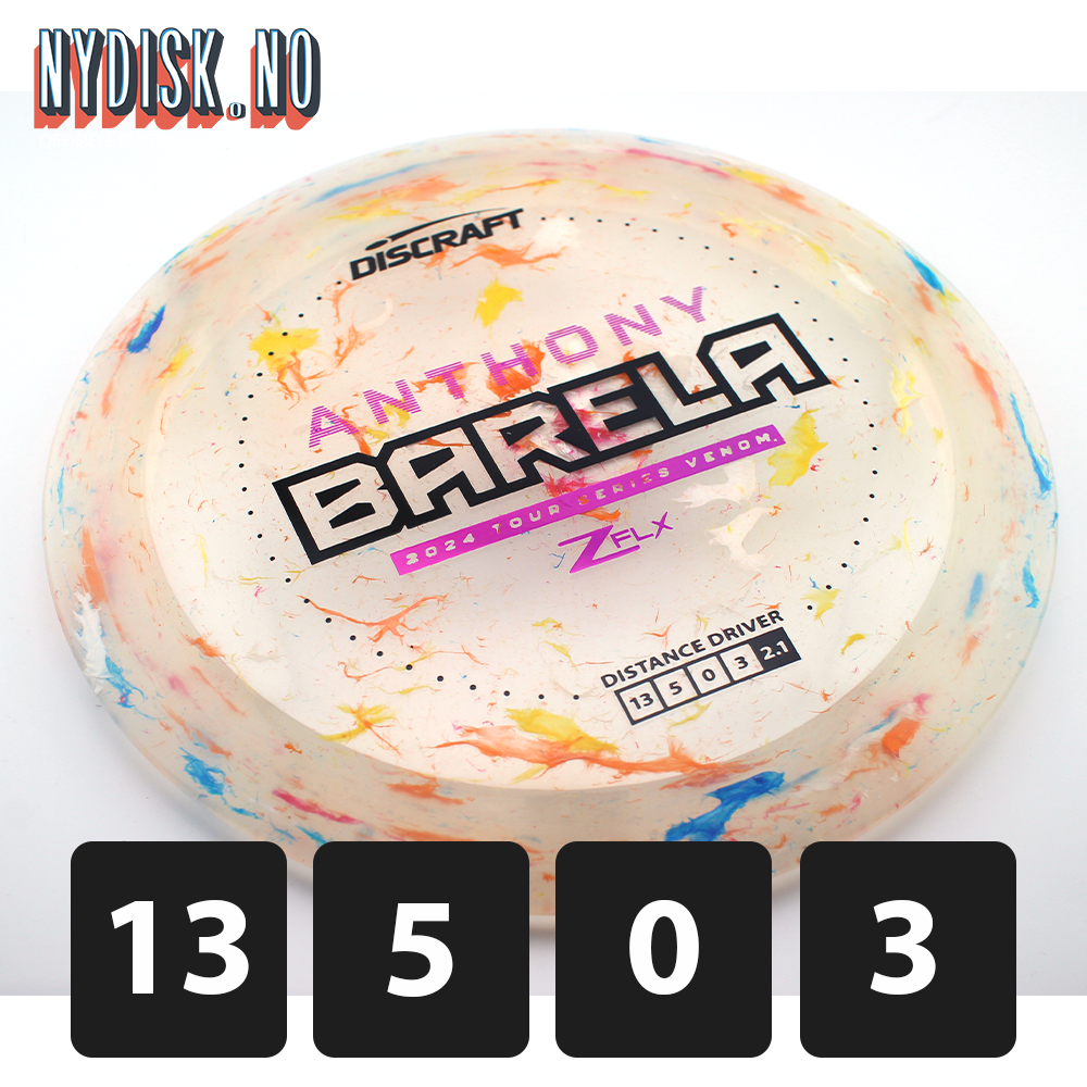 Discraft Jawbreaker Z FLX Venom - Anthony Barela 2024