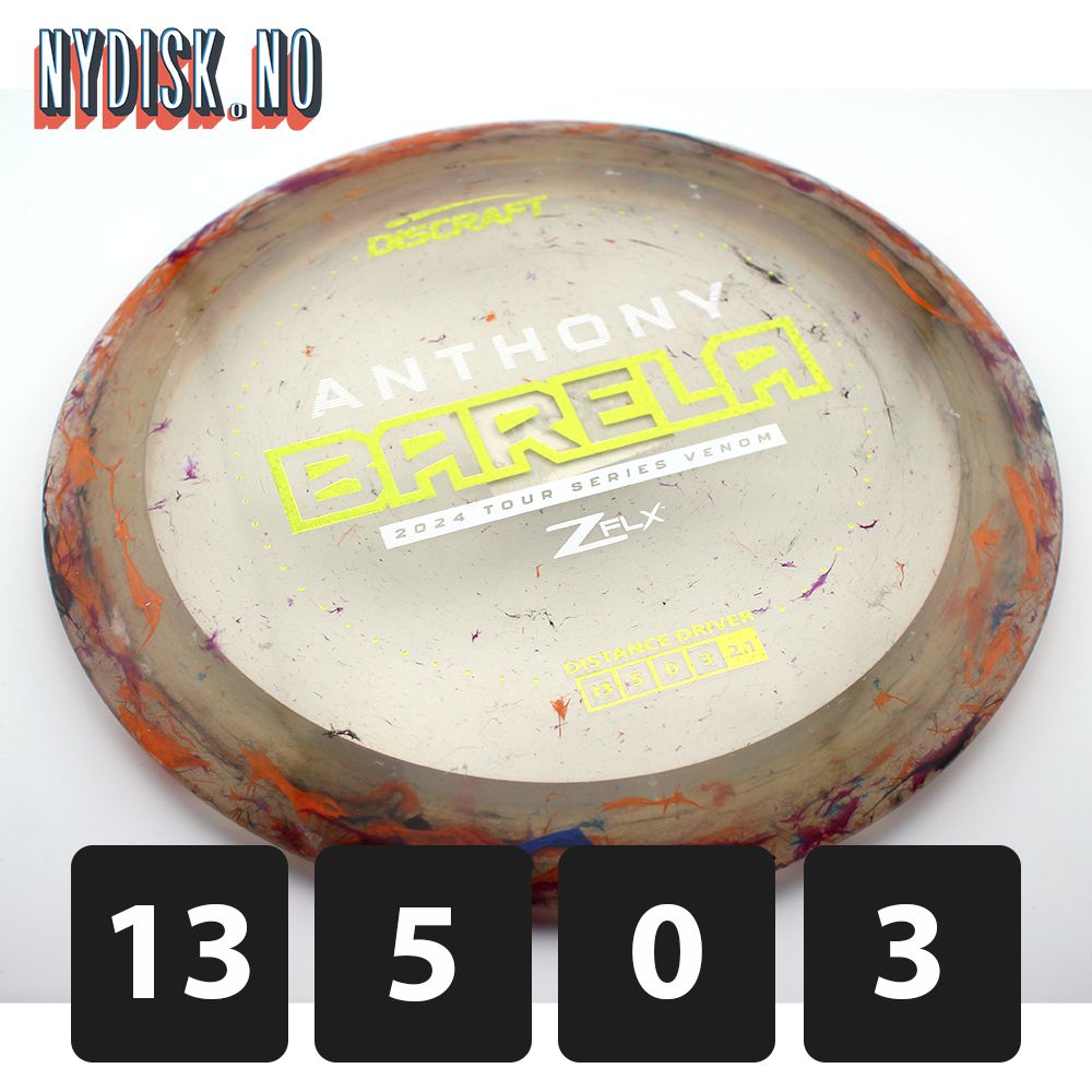 Discraft Jawbreaker Z FLX Venom - Anthony Barela 2024