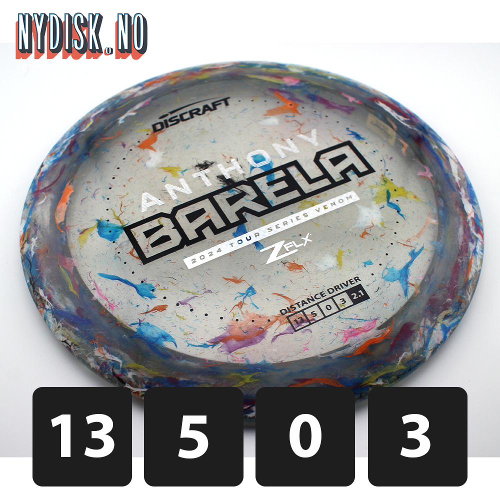 Discraft Jawbreaker Z FLX Venom - Anthony Barela 2024
