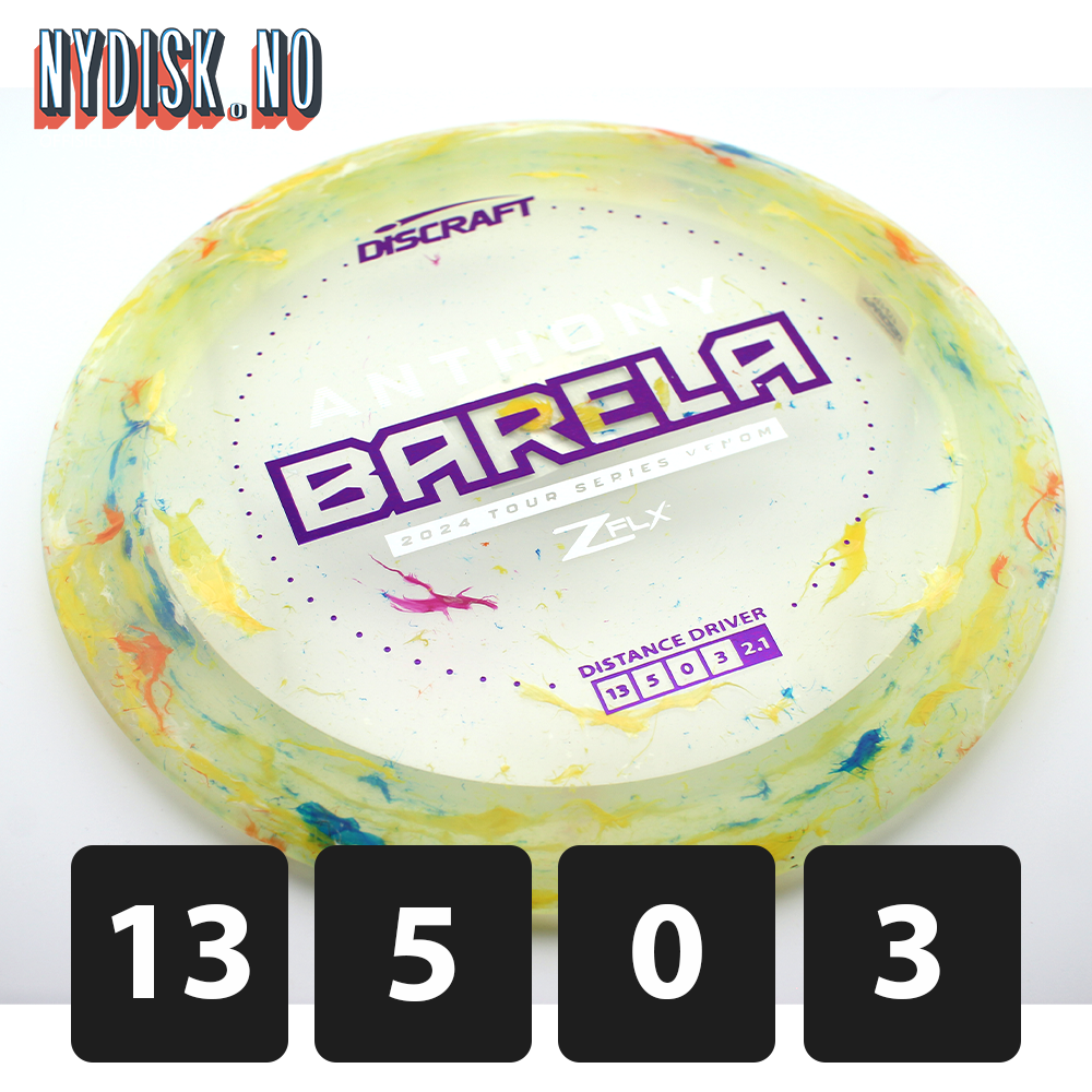 Discraft Jawbreaker Z FLX Venom - Anthony Barela 2024