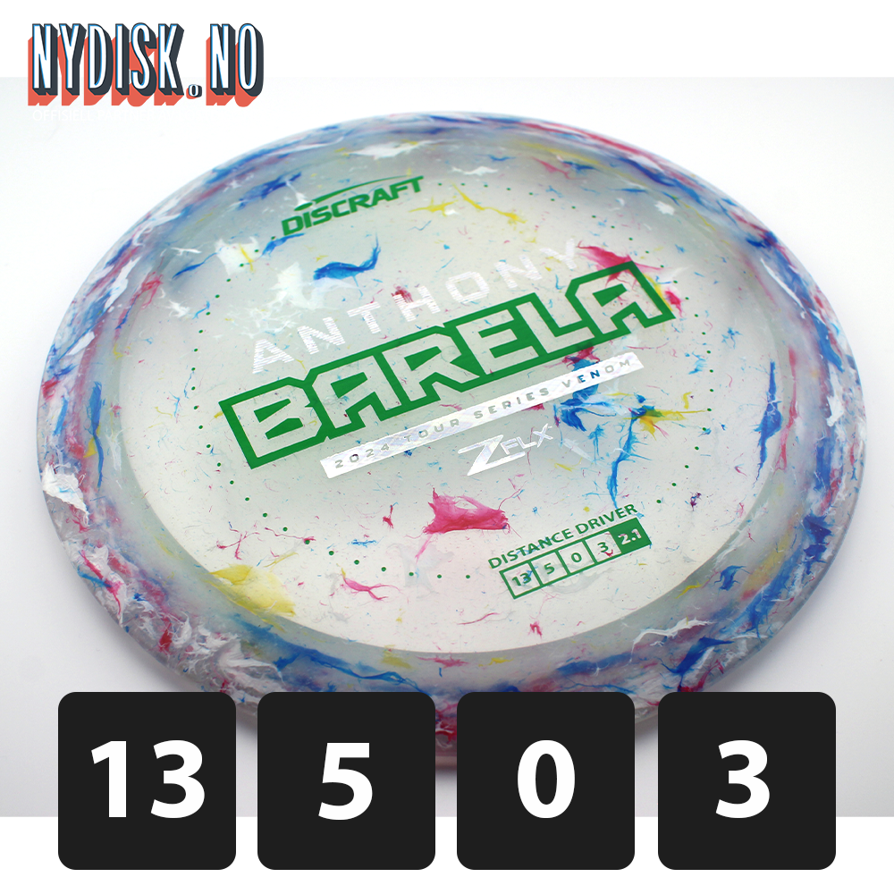 Discraft Jawbreaker Z FLX Venom - Anthony Barela 2024