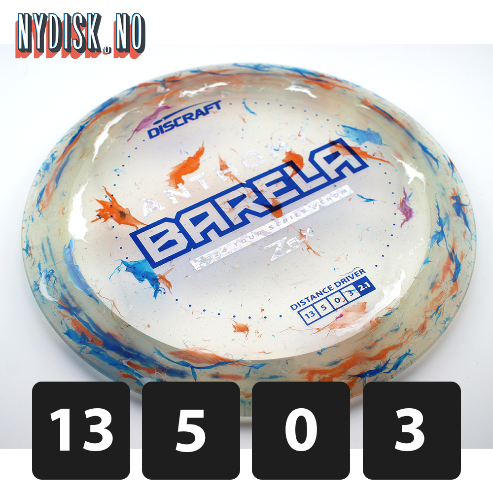 Discraft Jawbreaker Z FLX Venom - Anthony Barela 2024