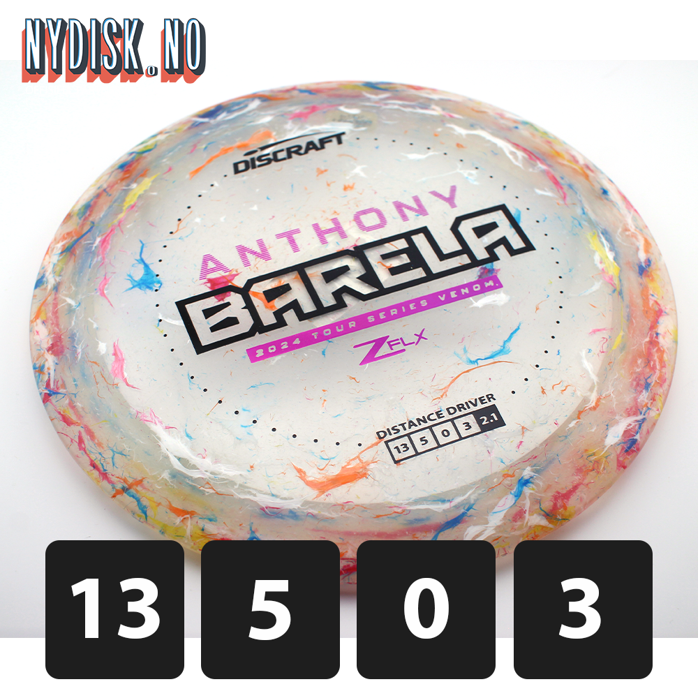 Discraft Jawbreaker Z FLX Venom - Anthony Barela 2024