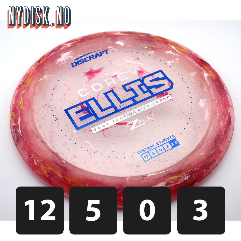 Discraft Jawbreaker Z FLX Force - Corey Ellis 2024