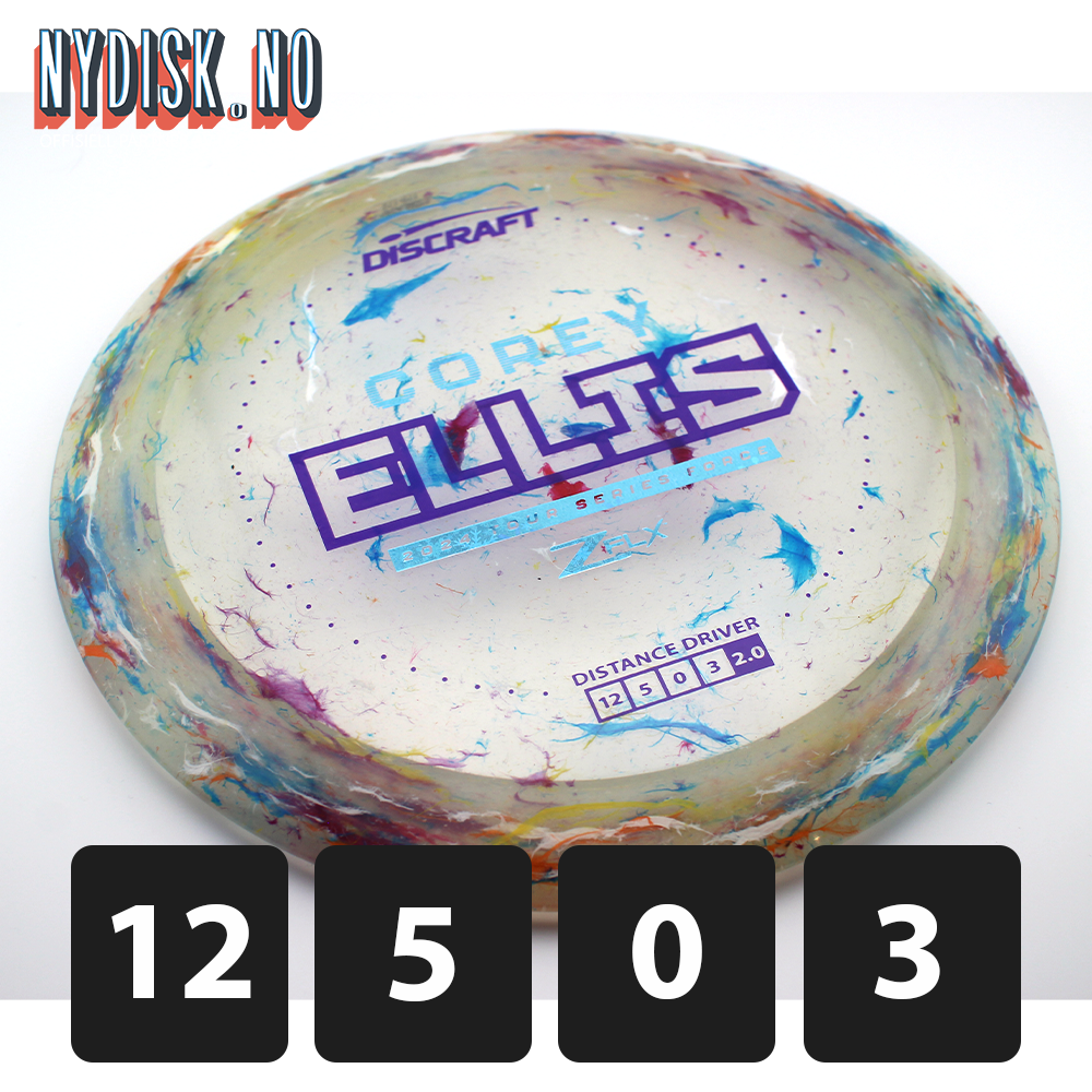 Discraft Jawbreaker Z FLX Force - Corey Ellis 2024
