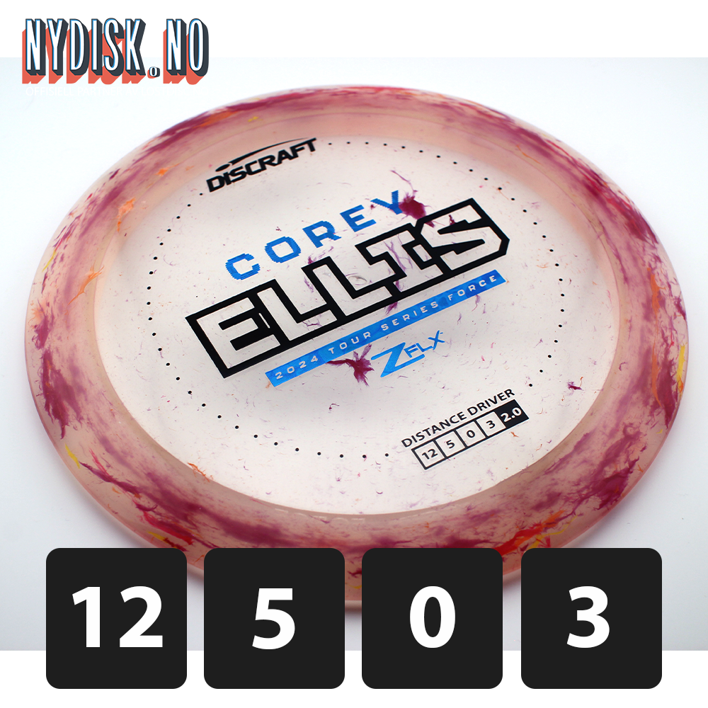 Discraft Jawbreaker Z FLX Force - Corey Ellis 2024