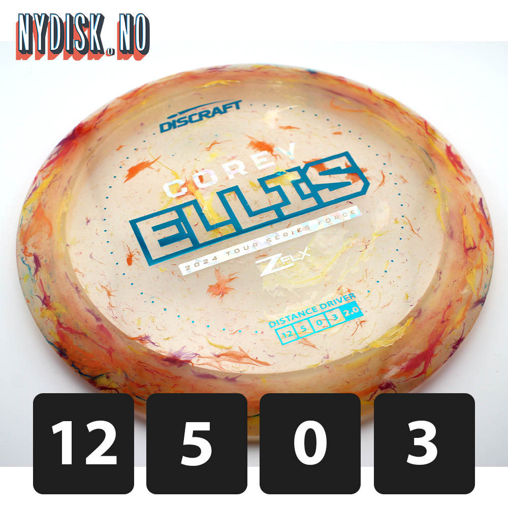 Discraft Jawbreaker Z FLX Force - Corey Ellis 2024