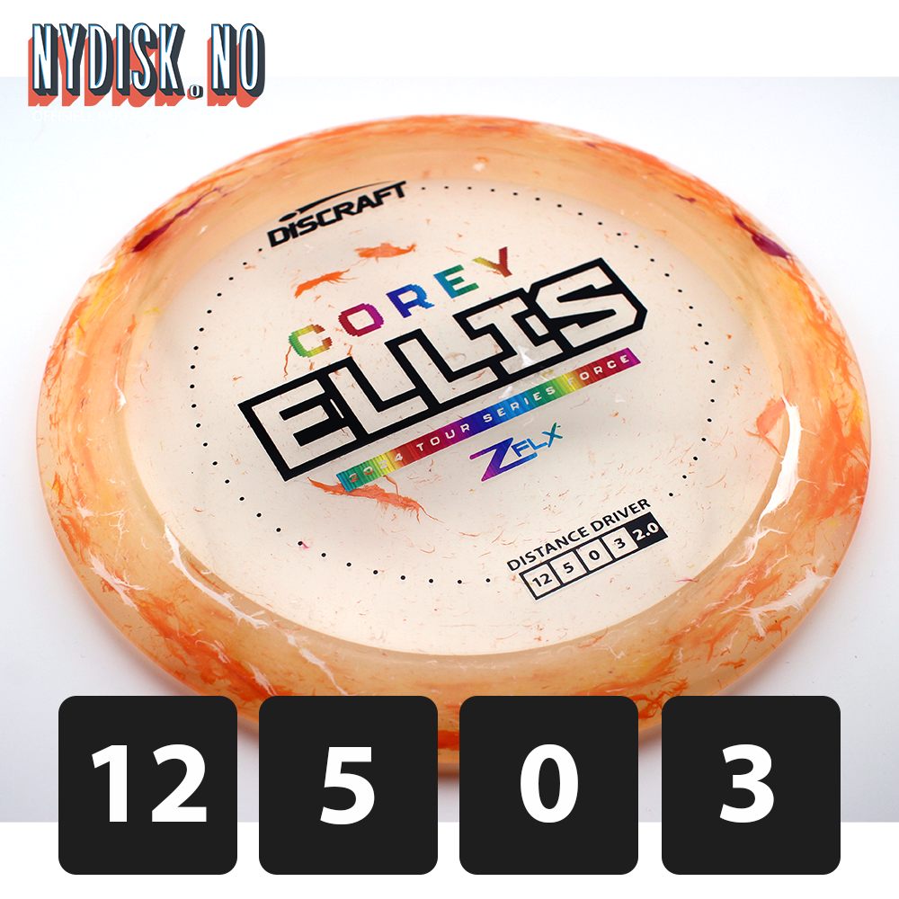 Discraft Jawbreaker Z FLX Force - Corey Ellis 2024