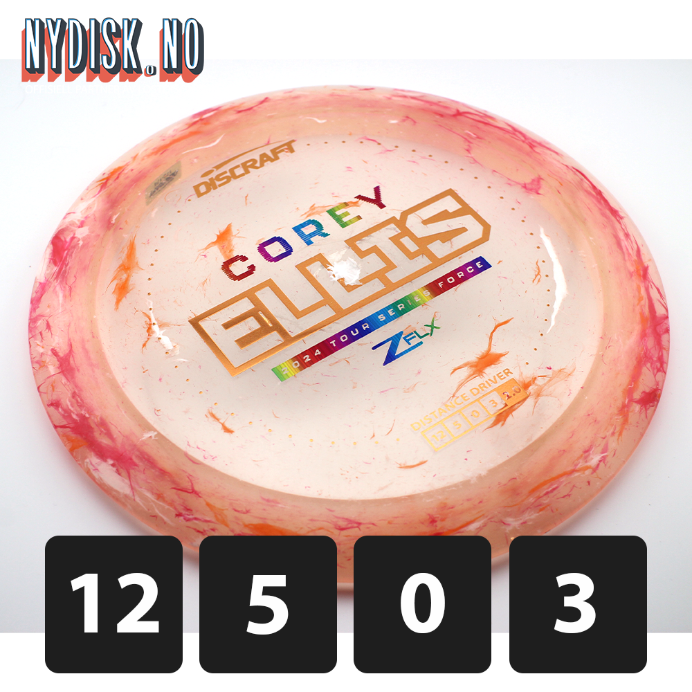 Discraft Jawbreaker Z FLX Force - Corey Ellis 2024