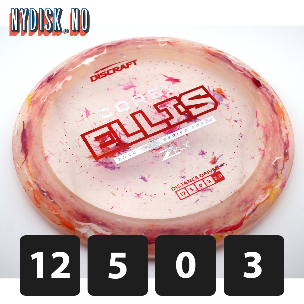 Discraft Jawbreaker Z FLX Force - Corey Ellis 2024