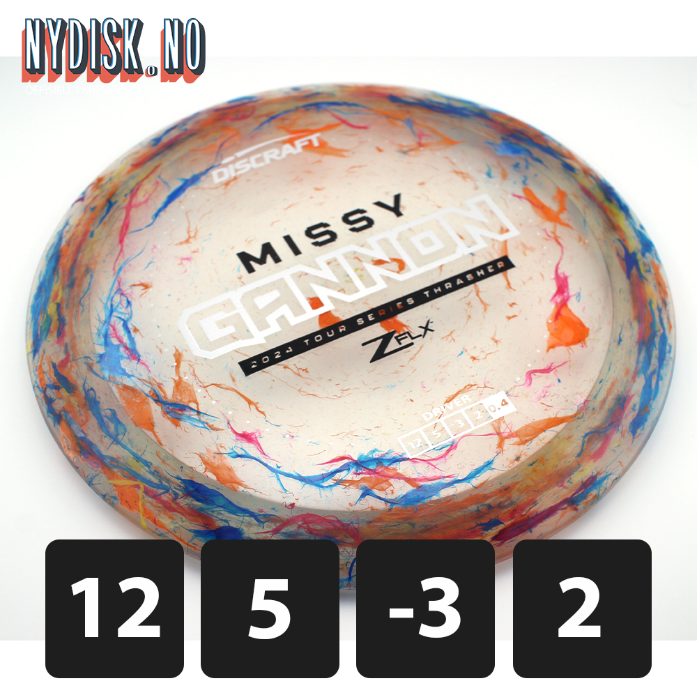 Discraft Jawbreaker Z FLX Thrasher - Missy Gannon 2024