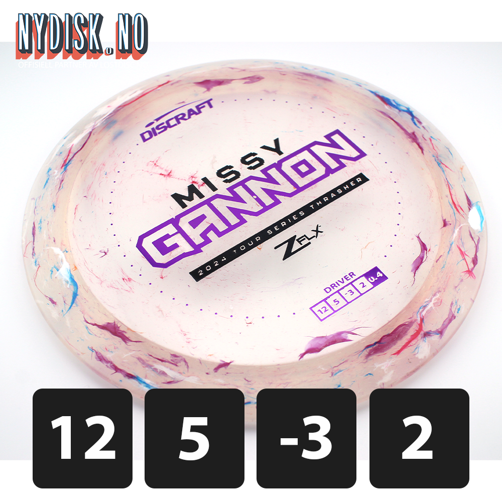 Discraft Jawbreaker Z FLX Thrasher - Missy Gannon 2024