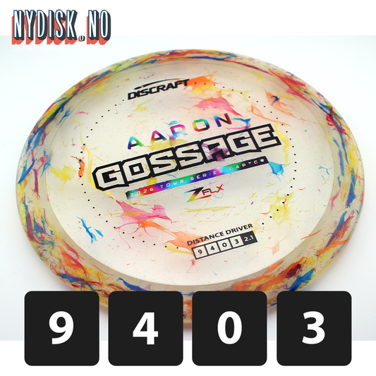 Discraft Jawbreaker Z FLX Raptor - Aaron Gossage 2024