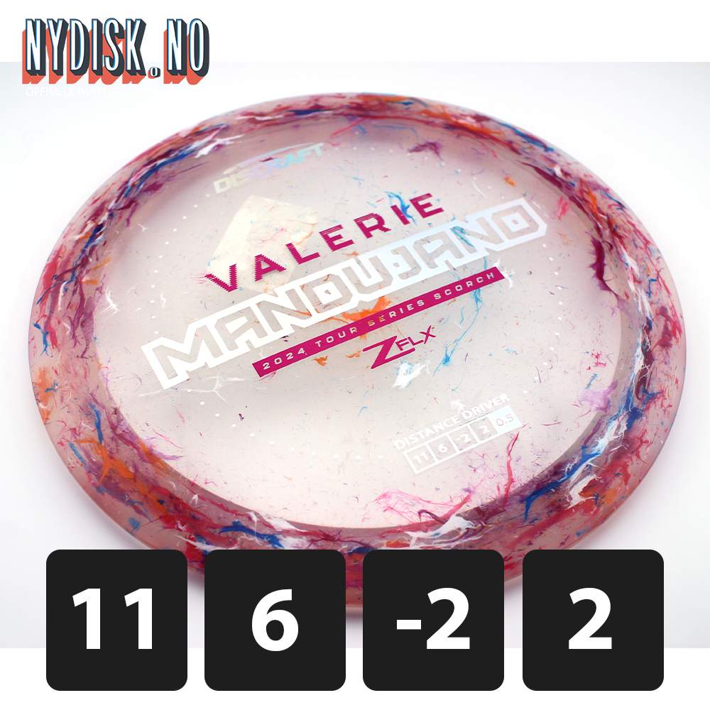 Discraft Jawbreaker Z FLX Scorch - Valerie Mandujano 2024