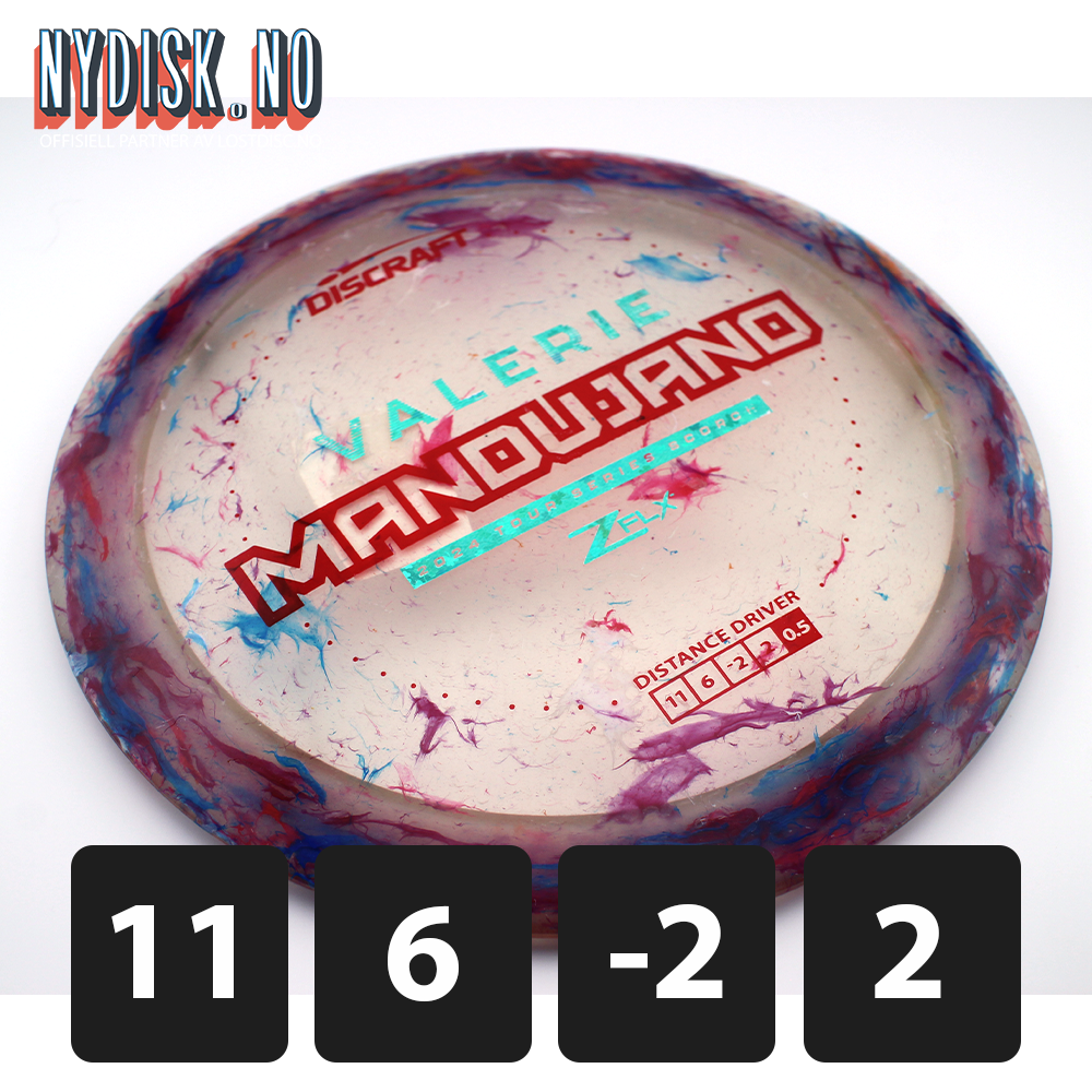 Discraft Jawbreaker Z FLX Scorch - Valerie Mandujano 2024